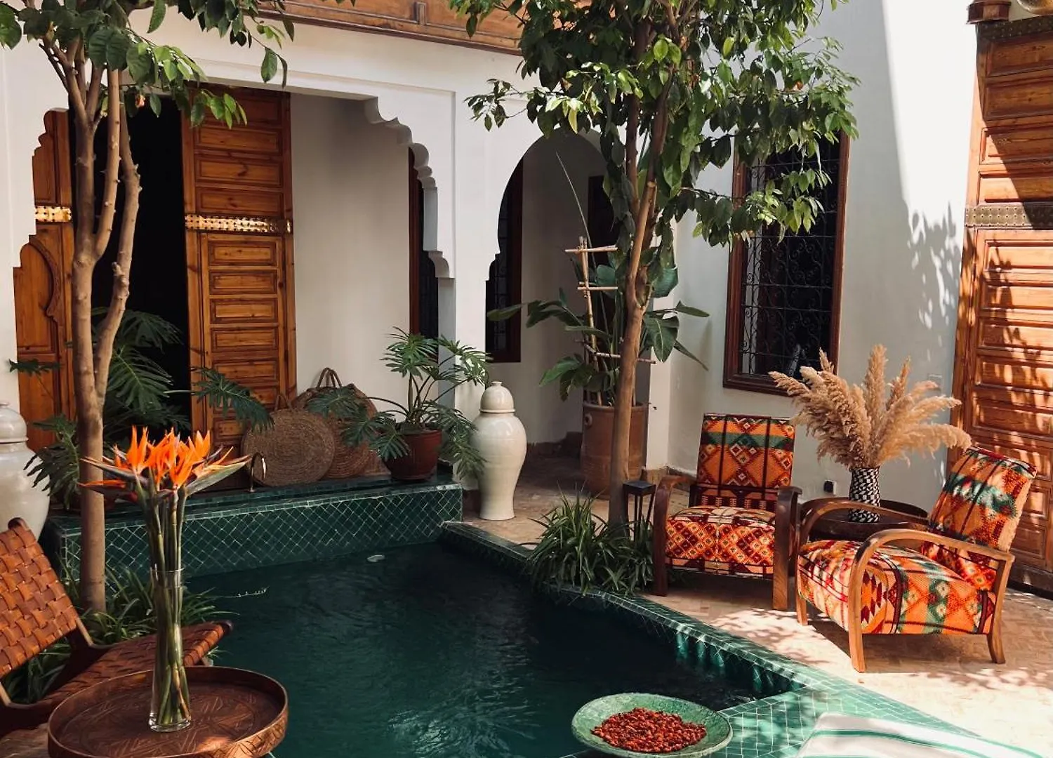 Riad Prive Sadaka Bassin Rooftop Marrakesh