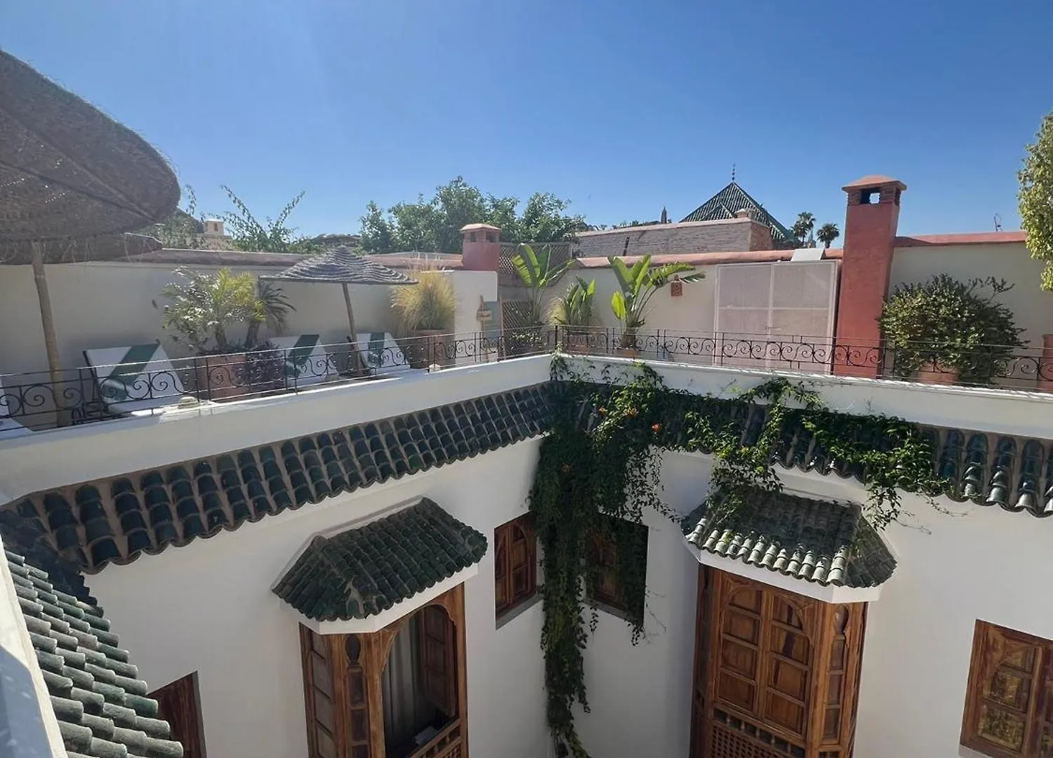 Riad Prive Sadaka Bassin Rooftop Μαρακές Βίλα