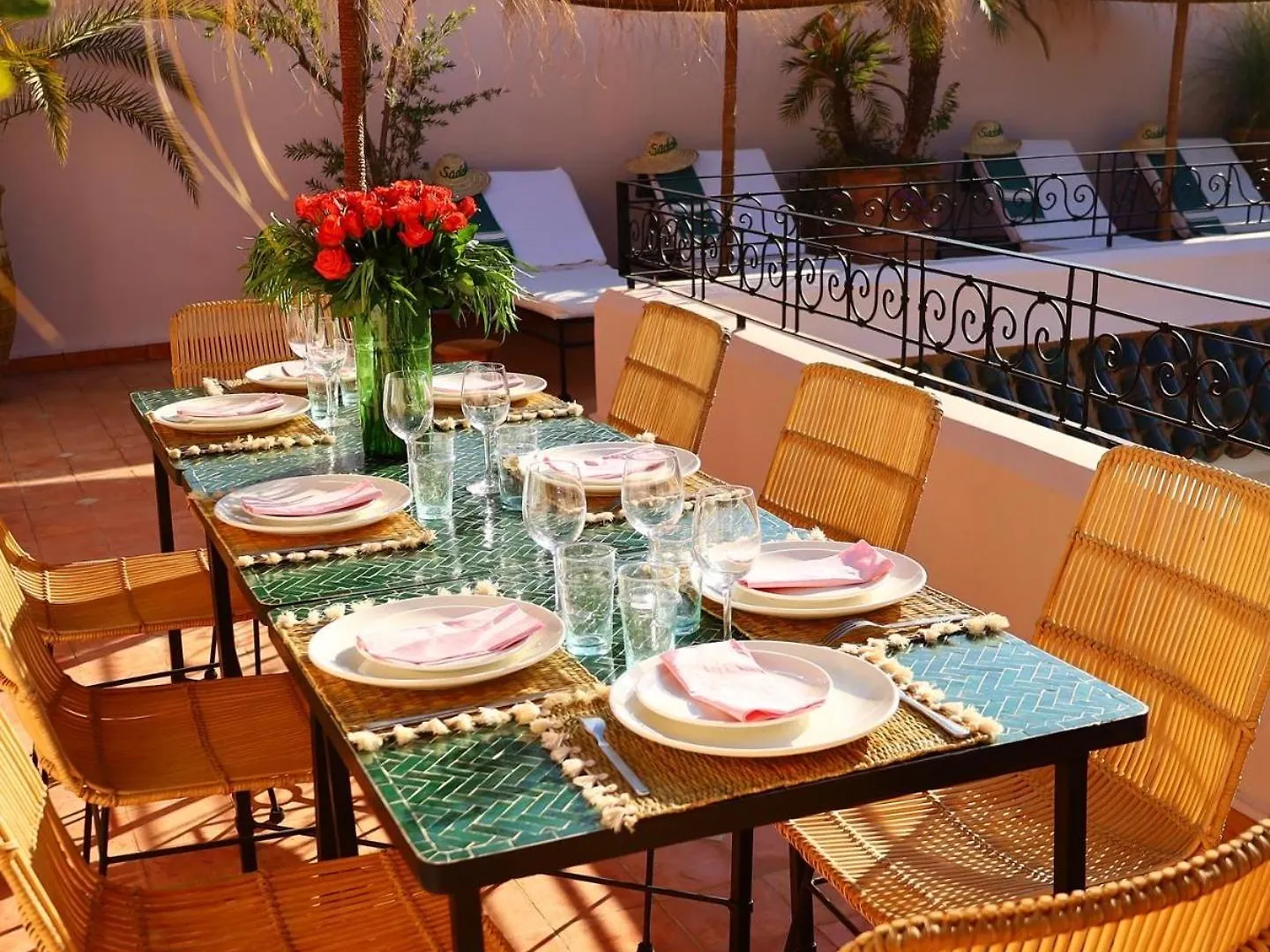 Riad Prive Sadaka Bassin Rooftop Marrakesh 0*,