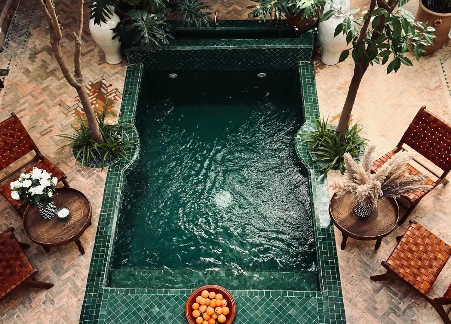 Riad Prive Sadaka Bassin Rooftop Marrakesh Morocco